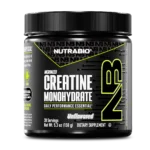 Nutrabio Creatine Monohydrate 30 serving Powder 150 Grams