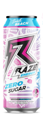 Raze Energy  South Beach Can