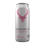 Bucked Up Energy Drink Low Stim Pink Lemonade