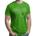 St. Natty T-Shirt Irish Green medium