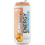 Amino Energy Drink Peach Bellini Can