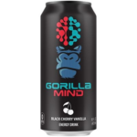 Gorilla Mind Energy Drink Black Cherry Vanilla