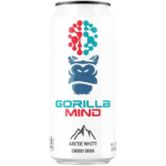 Gorilla Mind Energy Drink Arctic White