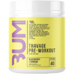Thavage Pre-workout Blackberry Lemonade