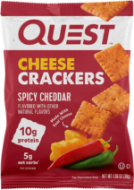 Quest Spicy Cheese Crackers Bag 1oz