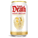 Liquid Death Flavored Sparkling Water 12oz Cherry Obituary