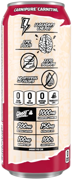 GHOST® Energy Drink Raspberry Cream | XN Supplements