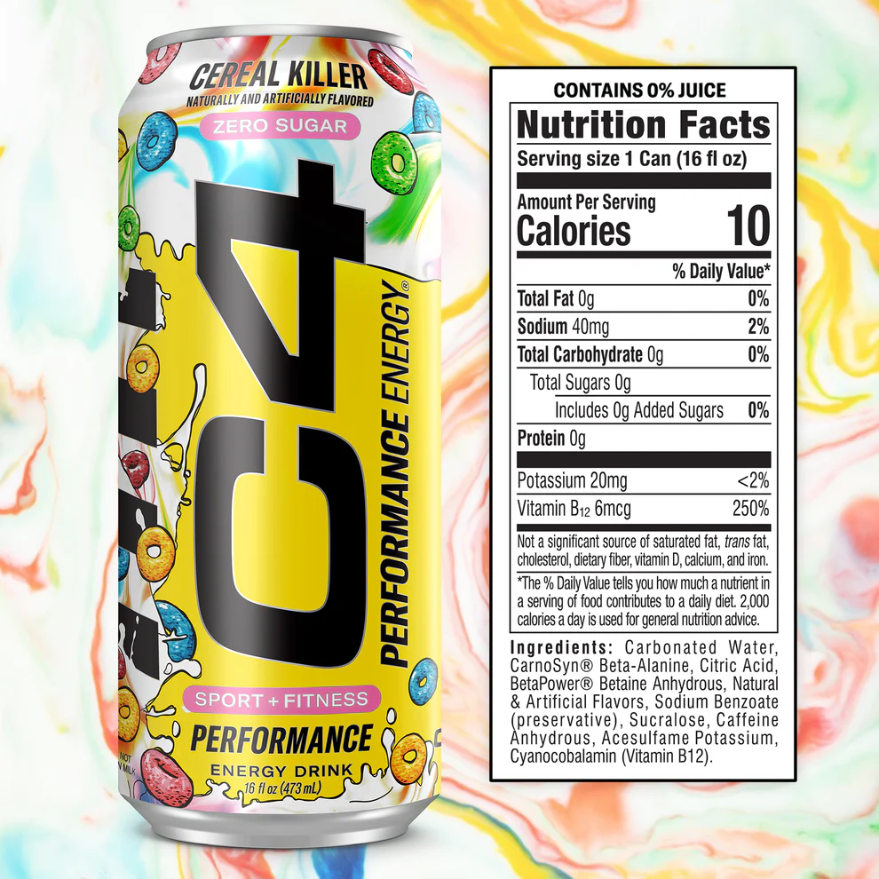 C4 Performance Energy® Carbonated Cereal Killer - Image 2