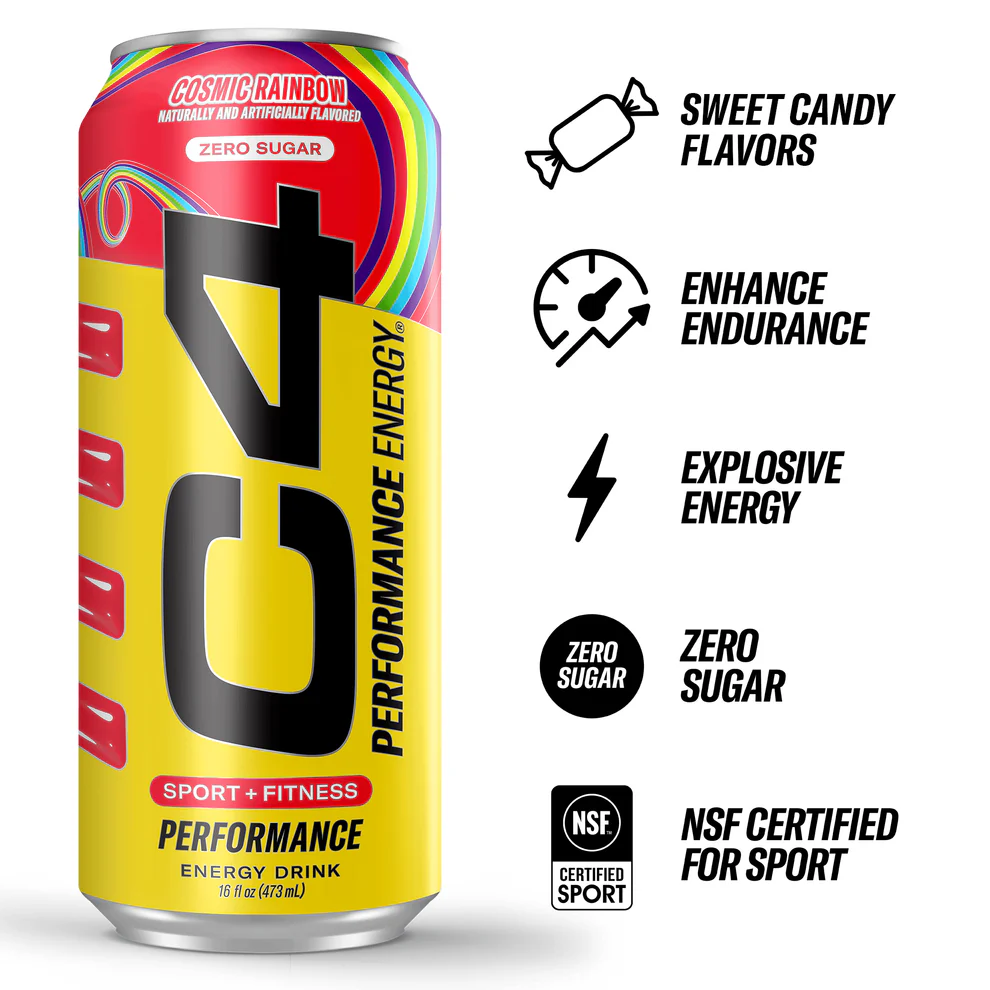 C4 Performance Energy® Carbonated Cosmic Rainbow - Image 3